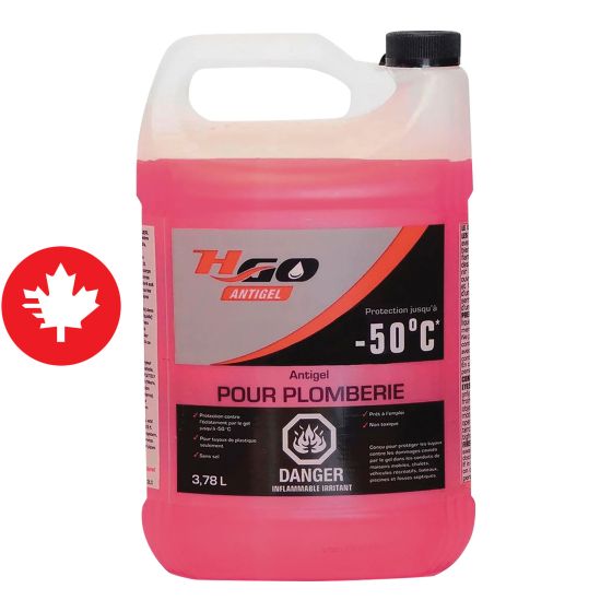 Plumbing Antifreeze, -50°C Protection, 3.78 L