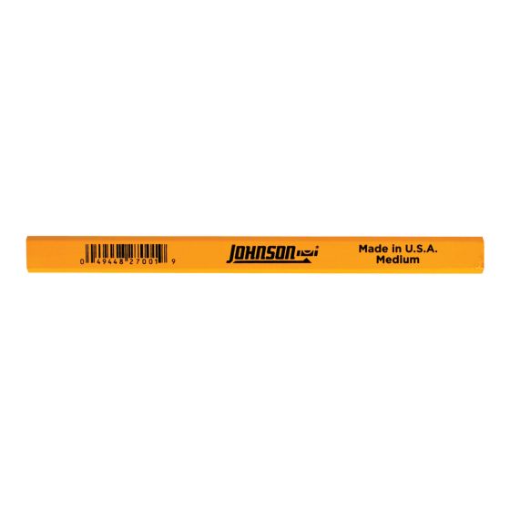 Flat Carpenter Pencils, 7-in, 72/Pkg