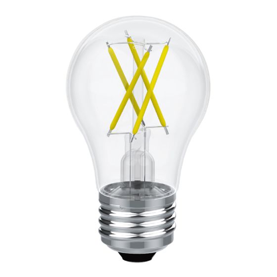 A15 LED Bulb, 5.5 W, Soft White, 2/Pkg