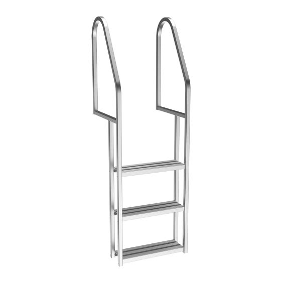 Dock Ladder – 3-Step – Aluminum