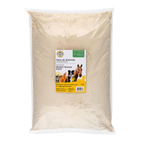 Terre de diatomée, grade alimentaire, 4 kg