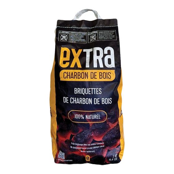 Briquettes de charbon de bois, 100 % naturelles, 7 kg
