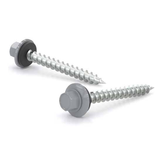 Roofing Screws - #9 x 1 1/2", Hex Head - 100/Pkg