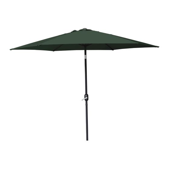 Market Umbrella - Tilt & Crank - Green/Black