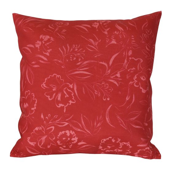 Coussin d'extérieur, motif Bloom, 16" x 16"
