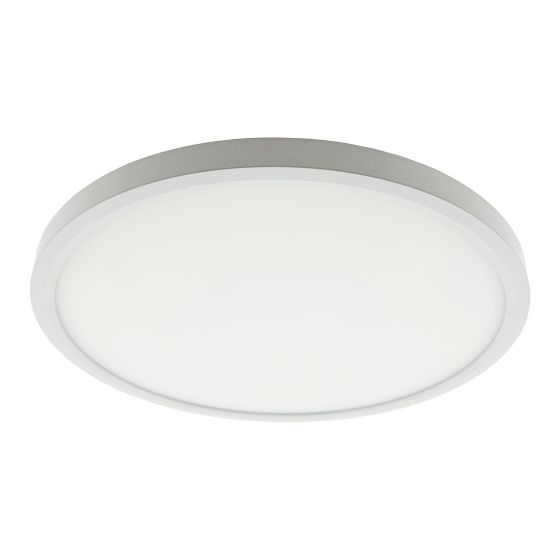 Plafonniers LED, 12", 24 W, blanc, 4/pqt