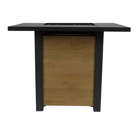 Table à feu au propane, 30", 50 000 BTU, dessus porcelaine