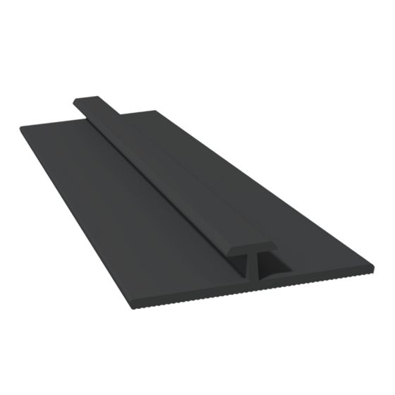 Flat Joint Trim – Aluminum – Matte Black