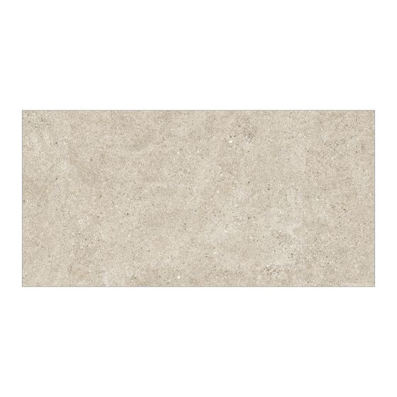 Meria Porcelain Tile - 12" x 24" - Matte Beige
