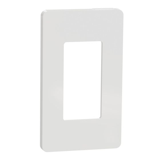 Screwless Wall Plate - Simple - White