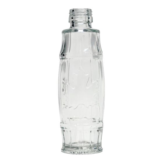 Barrel Maple Leaf Glass Bottles - 24 x 100ml