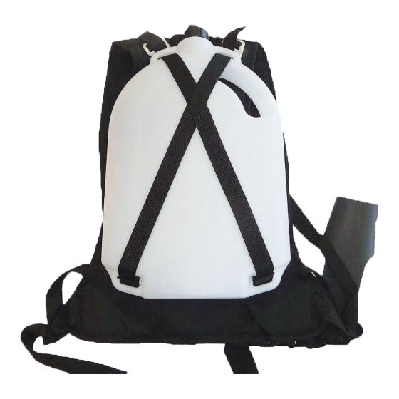 Ensemble de lavage dorsal, avec harnais, 6 L