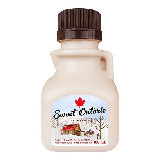 Maple Syrup Jugs - With Caps - 100 x 100ml