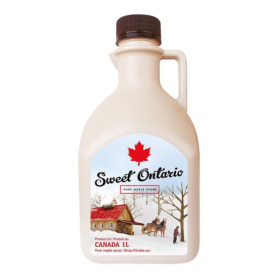 Maple Syrup Jugs - With Caps - 100 x 1L