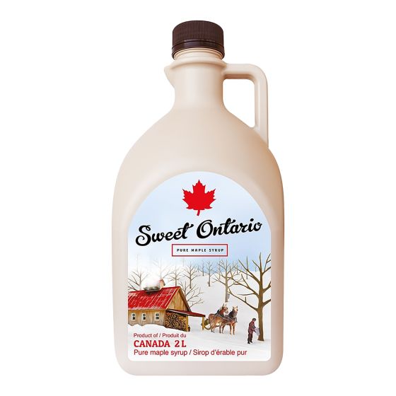 Maple Syrup Jugs - With Caps - 50 x 2L