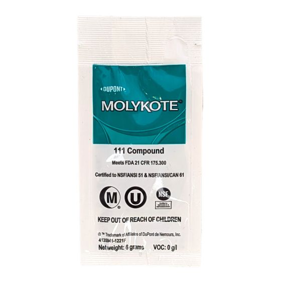 FDA #111 Food-Grade Grease - O-Ring Lubricant - 6 g