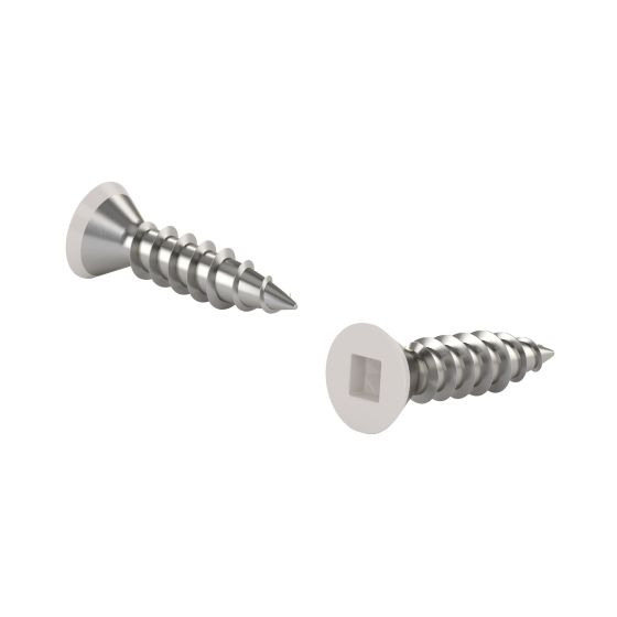 Wood Screws - #5 x 1/2" - Single-helix - Regular Point - 100/Pkg