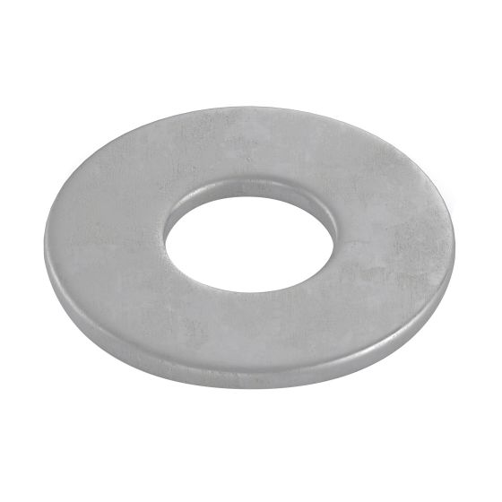 USS Flat Washers - 1/4" - Galvanized Steel - 6000/Pkg