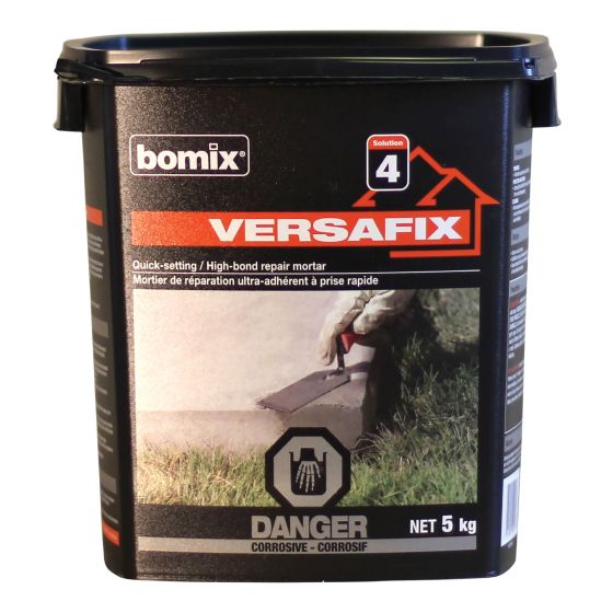 Mortier de réparation ultra-adhérent à prise rapide Versafix, 5 kg
