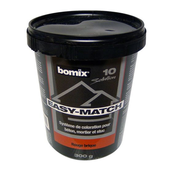 Easy-Match Colouring Agent for Concrete, Mortar and Stucco - 300 g - Red
