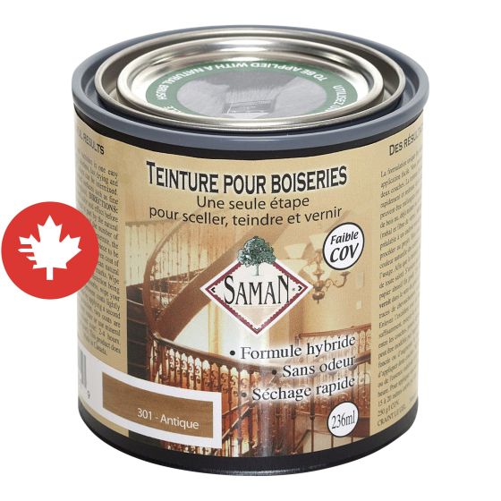 SAMAN Stain and Varnish - Antique - 236 ml