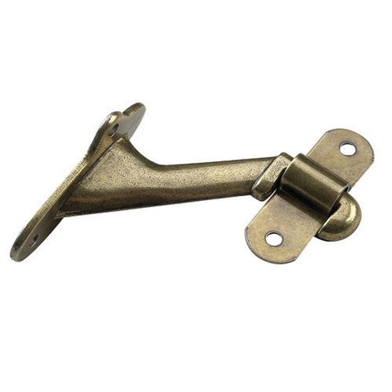 Support pour main courante de 73,02 mm (2 1/4"), laiton antique