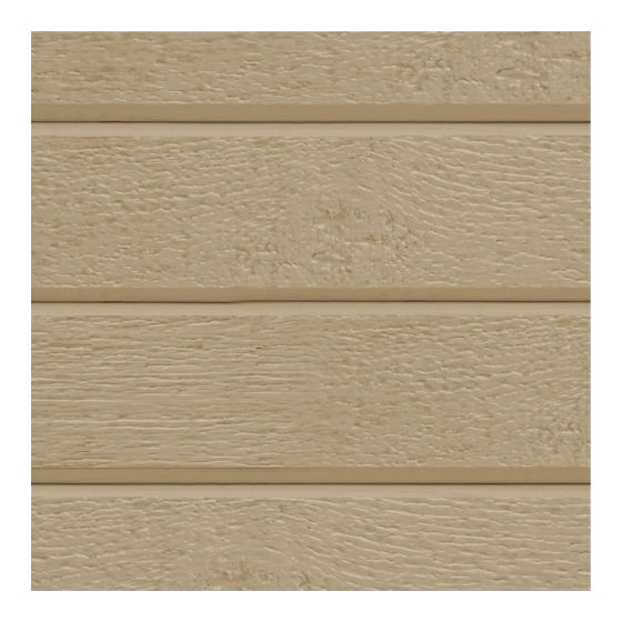 CanExel Vstyle Siding - 12" x 12' - Sandalwood