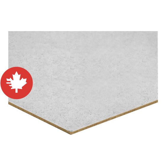 Panneaux en HDF, 4,8 mm x 4' x 8', blanc
