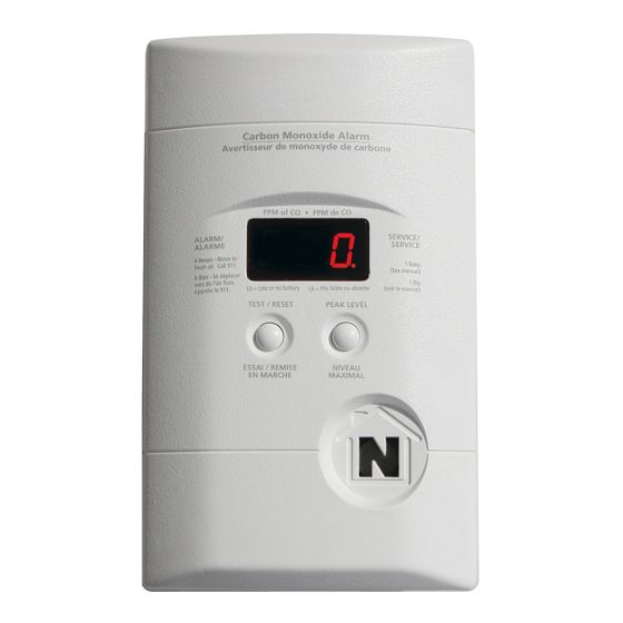 Carbon monoxide alarm