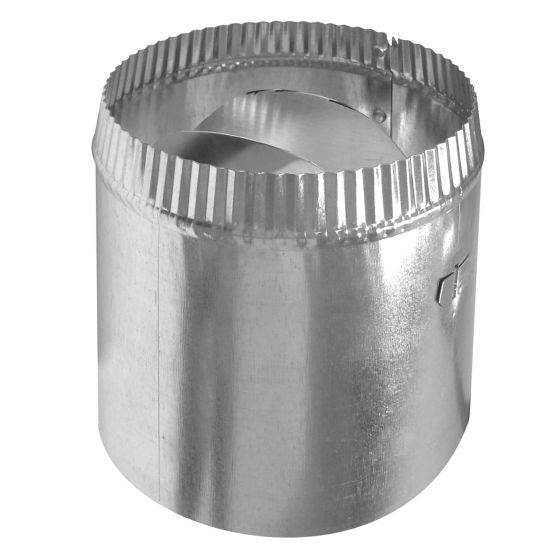 Butterfly damper pipe