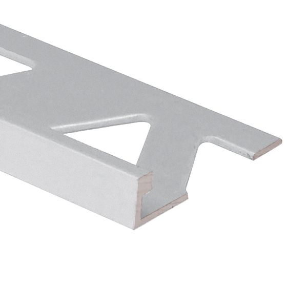 Bordure d'alluminium, 3/8" x 8', clair
