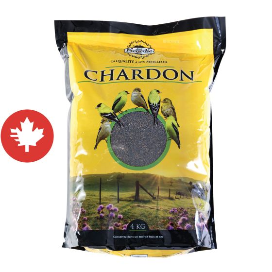 Chardon noir pour oiseaux sauvages, 4 kg