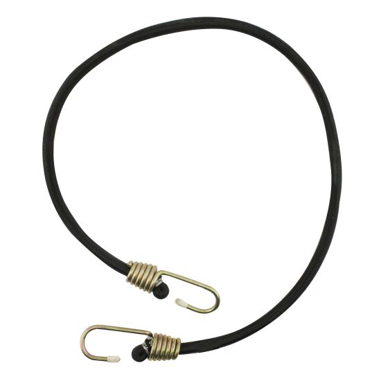 Corde élastique industrielle, noir, 36", 4/pqt