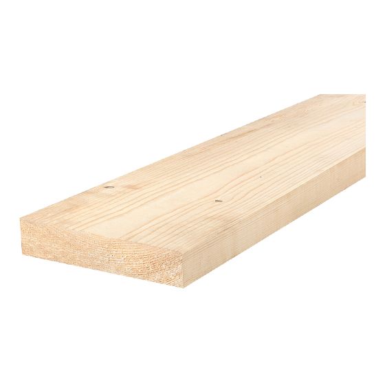 2" x 8" x 18' Épinette Sec