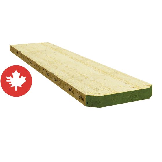 Madrier d'échafaud laminé, 144"