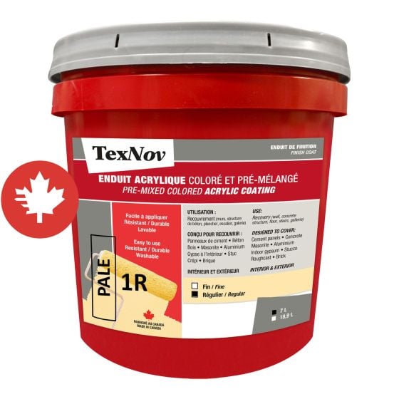 Pre-Mixed Colored Acrylic Coating - Light Regular - 7 l