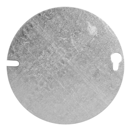 Round cover without opening