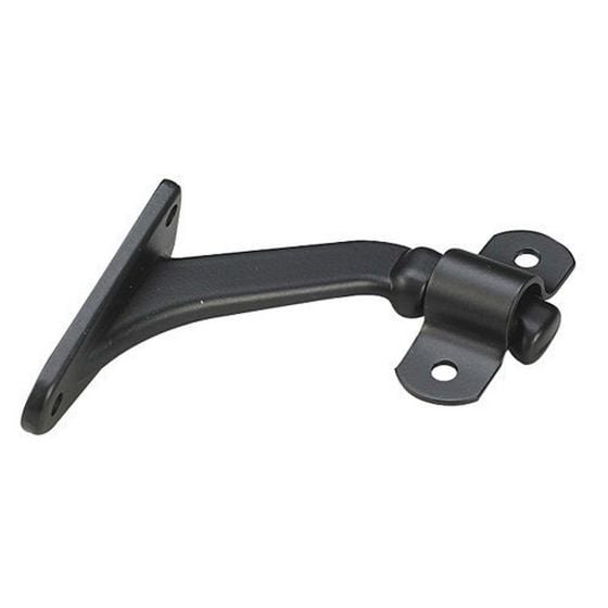 Support robuste pour main courante de 3 3/16" (80,96 mm), noir