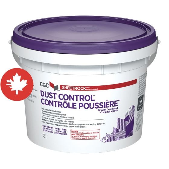Composé à joints CGC Sheetrock Contrôle Poussière, 2 l