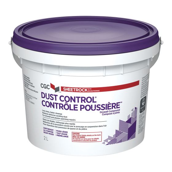 Composé à joints CGC Sheetrock Contrôle Poussière, 2 l