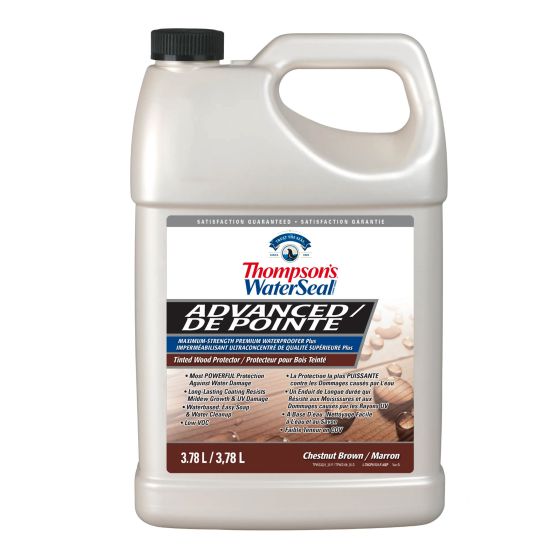 Protecteur pour le bois, 3,78 l, marron