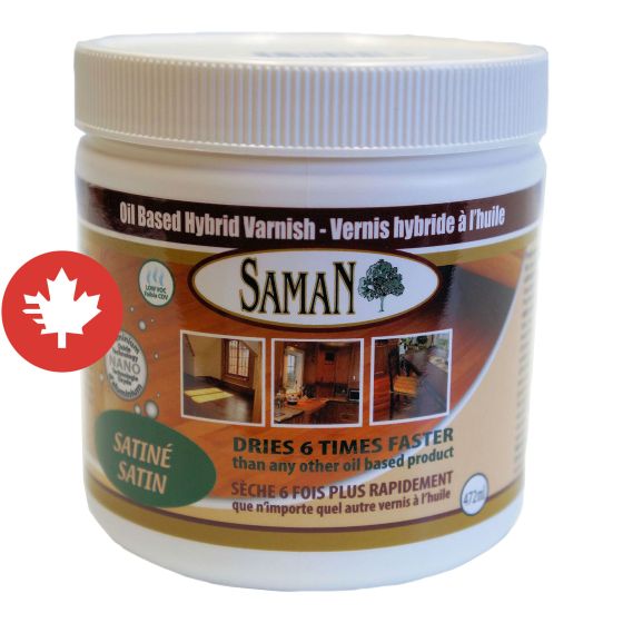 Vernis hybride à l'huile, satiné, 472 ml