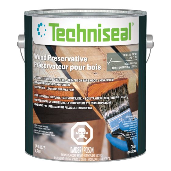 Préservateur pour bois, 19 m², 3,78 l