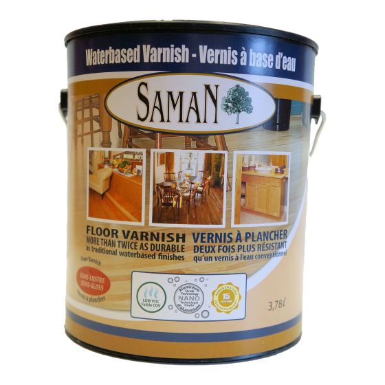 Water Based Varnish - Semi-gloss - 3.78 l