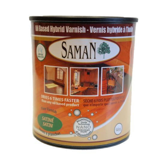 Vernis hybride à l'huile, satiné, 946 ml