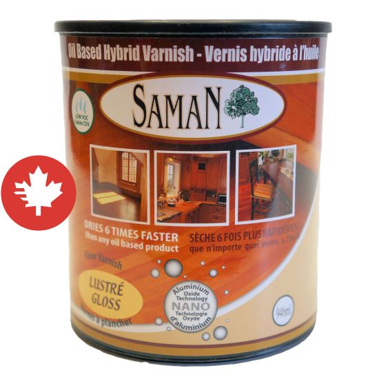 Vernis hybride à l'huile, lustré, 946 ml