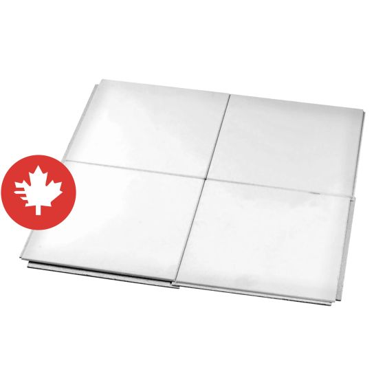 Tuile de plafond, Chablis, 12" x 12", 32/pqt, couvre 32 pi²