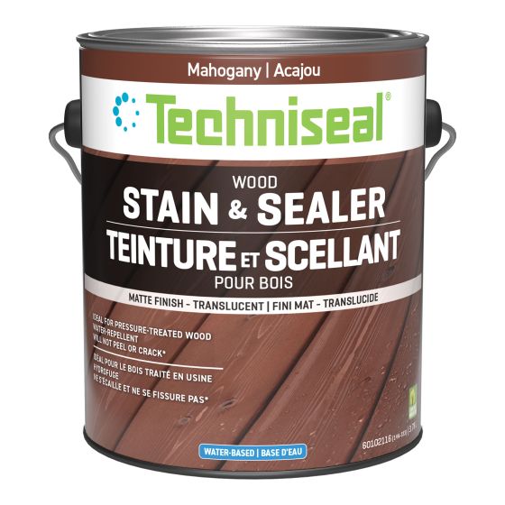 Protecteur de bois, acajou, 19 m², 3,78 l