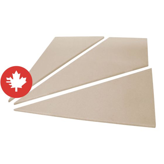 Particle Board Stair Winders - 1 1/8" X 48"