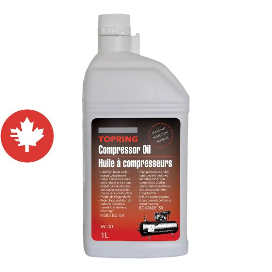 Huile à compresseur